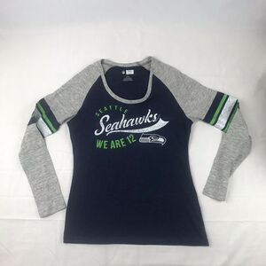 NFL Team Apparel Size‎ Small Women's Seahawk Football Seattle Long Sleeve Shirt